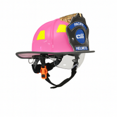 Pacific F18H Haloflex Traditional Style Structural Firefighting Helmet
