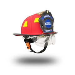 Pacific F18H Haloflex Traditional Style Structural Firefighting Helmet