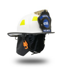 Pacific F18H Haloflex Traditional Style Structural Firefighting Helmet